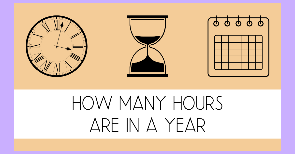 how many hours are in a year